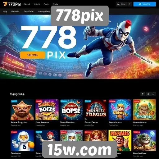 Novas funcionalidades implementadas no site 778pix
